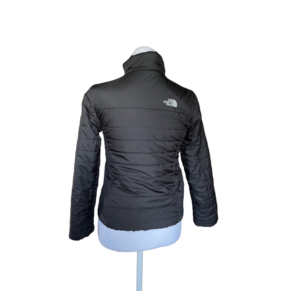 Girls The North Face Jacket, M, Black reversible - Picture 5 of 6